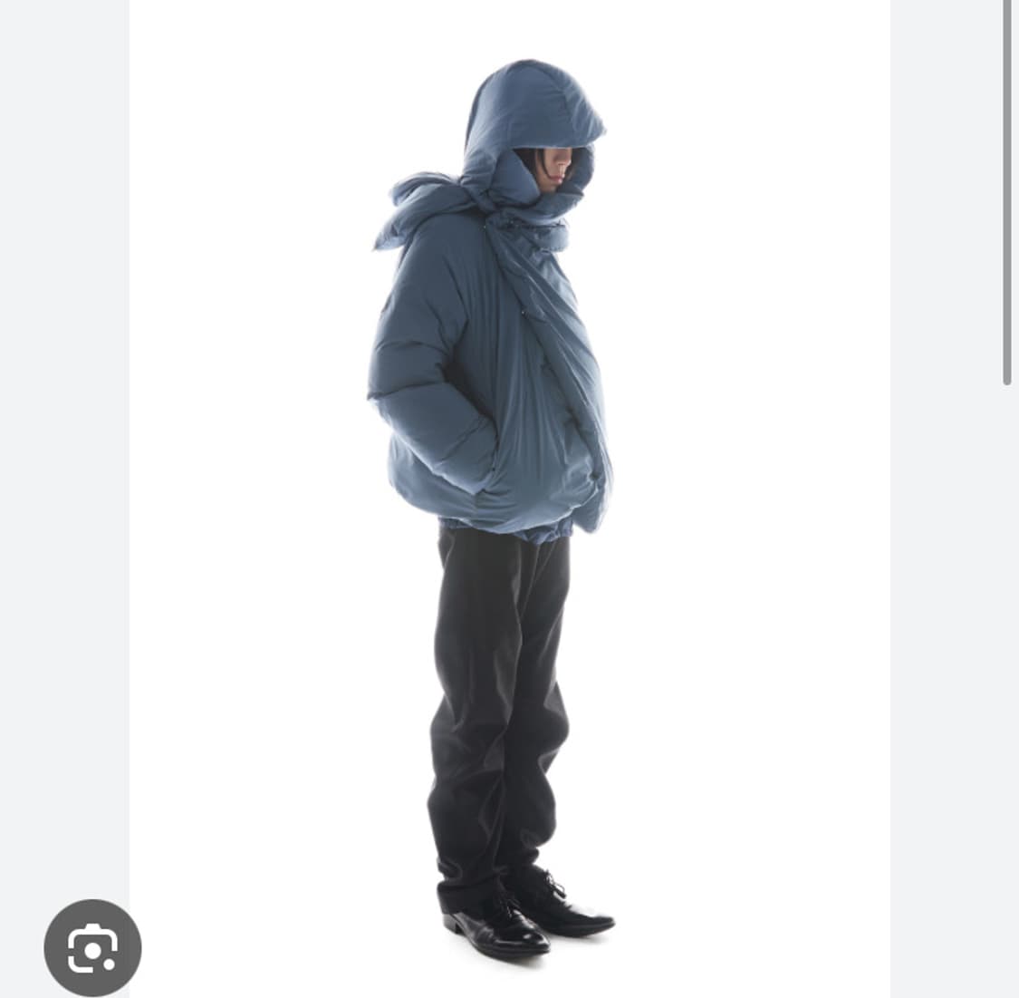 포스트 아카이브 팩션 블루 7.0 센터 다운 자켓 S사이즈 상품이미지2