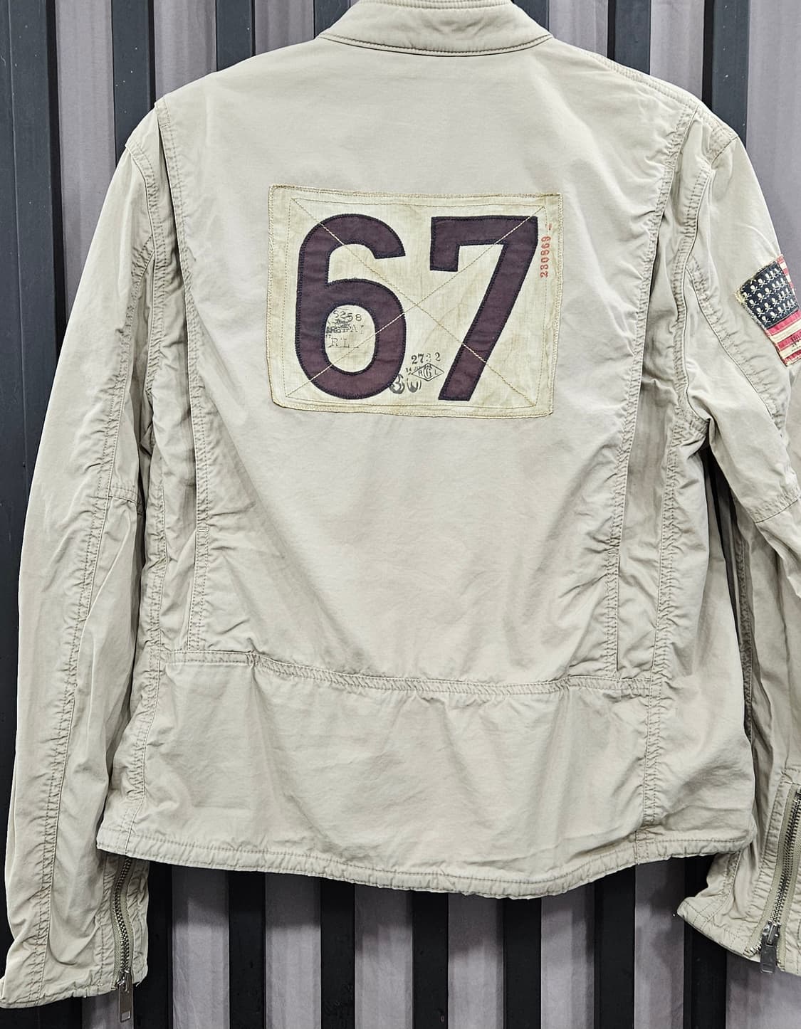 POLO JEANS COMPANY 패치워크 자켓 L 상품이미지2