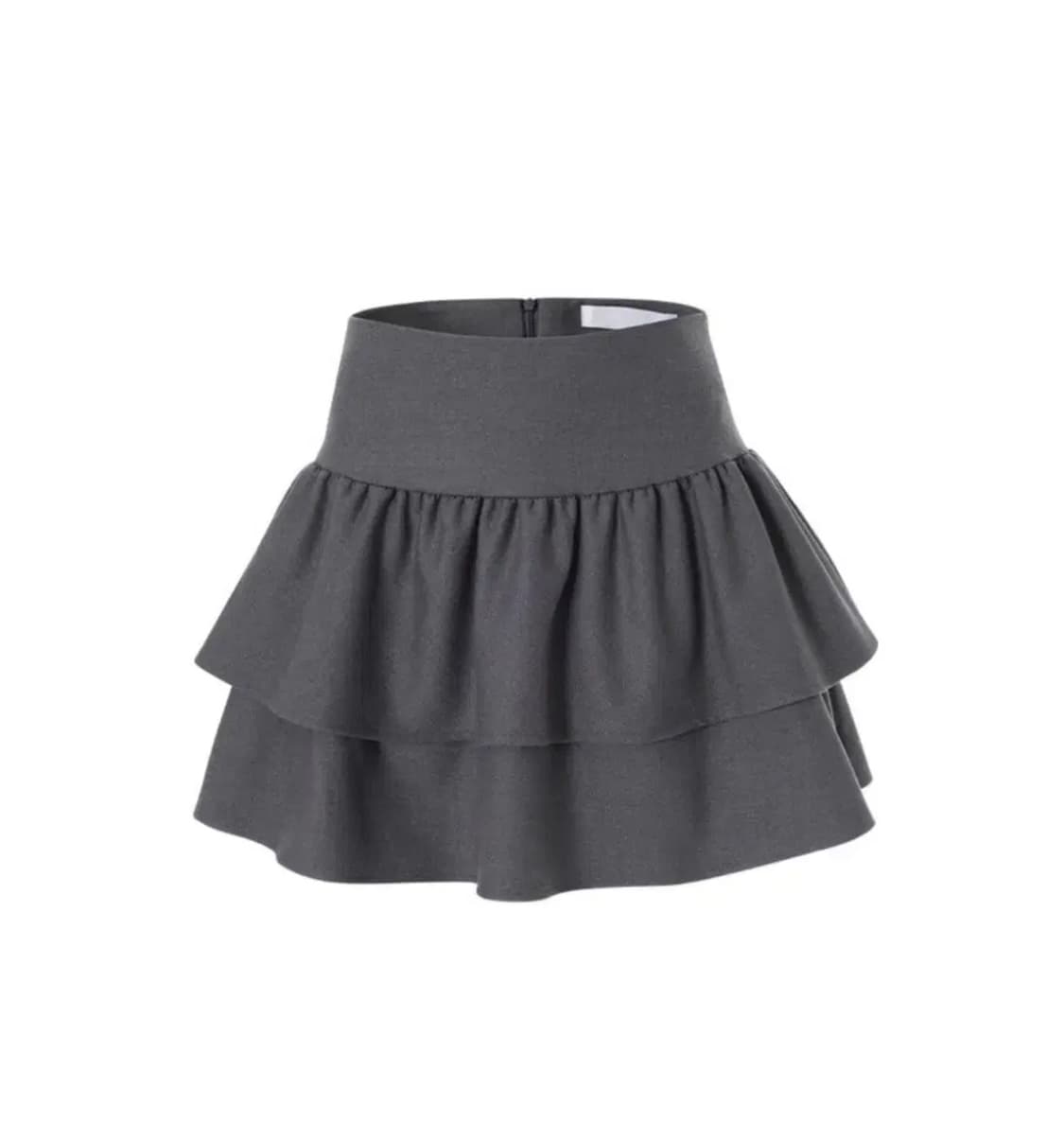 낫유어로즈 스커트 그레이 Lili skirt (Gray) S 상품이미지1