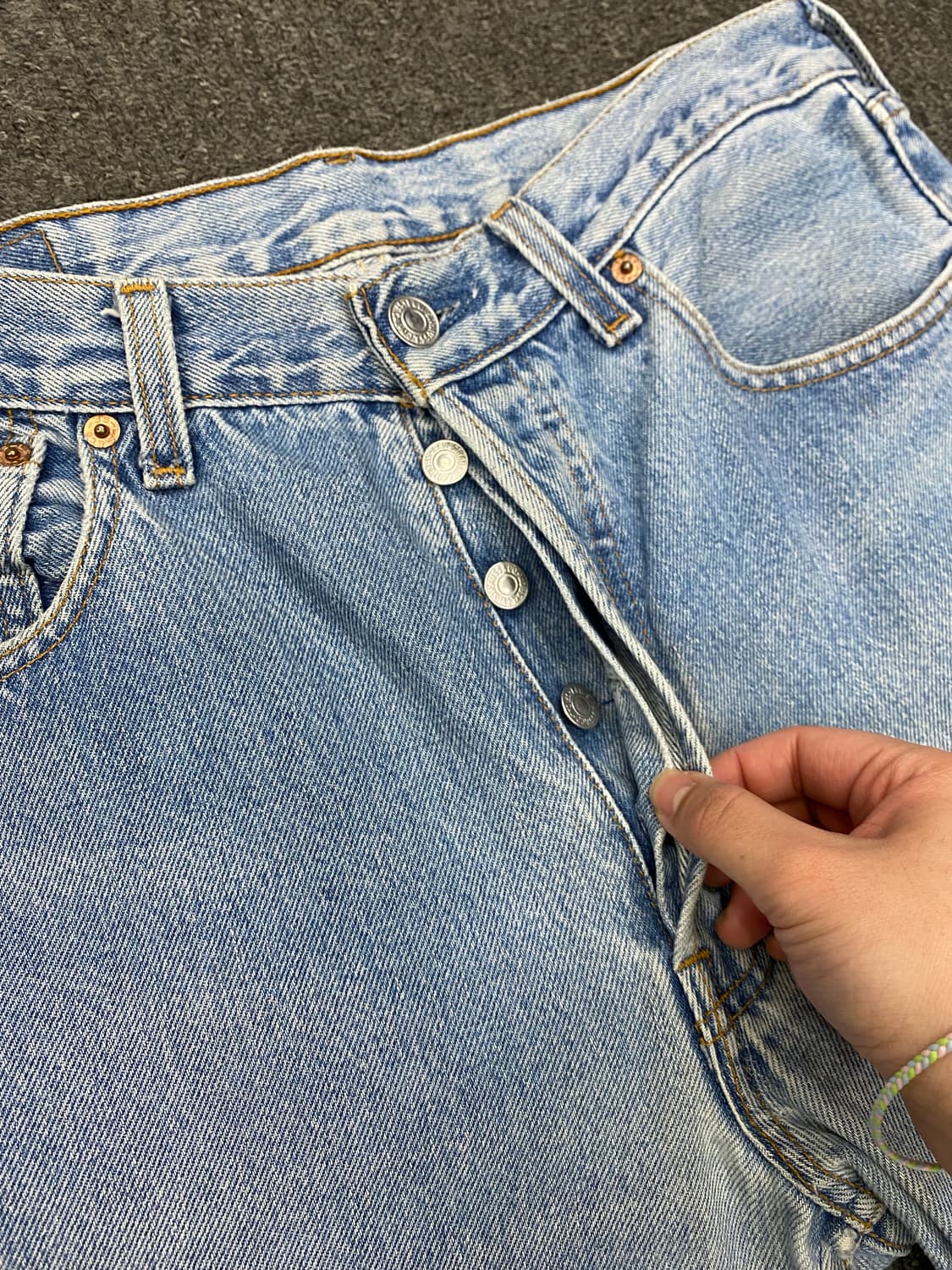 90s Levis 리바이스 501 커스텀 데님팬츠 상품이미지3