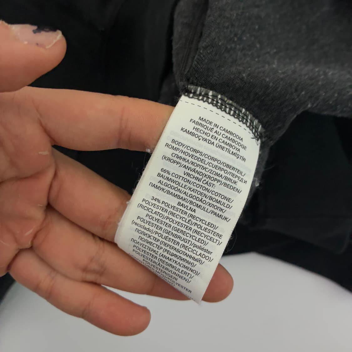 Polo  폴로 랄프로렌 자수 블랙 코튼 맨투맨 상품이미지5