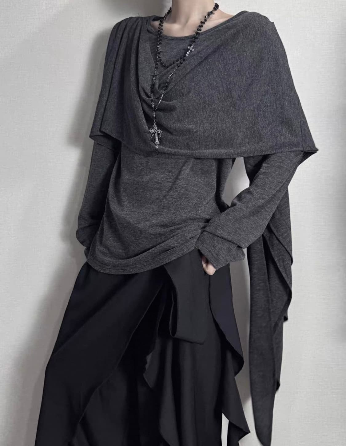 동양풍 코스프레 punk 상하의 세트 상품이미지3