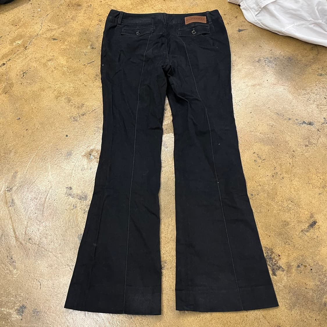 [정품/44] 버버리 블랙 데님 스티치 포인트 b16 상품이미지3