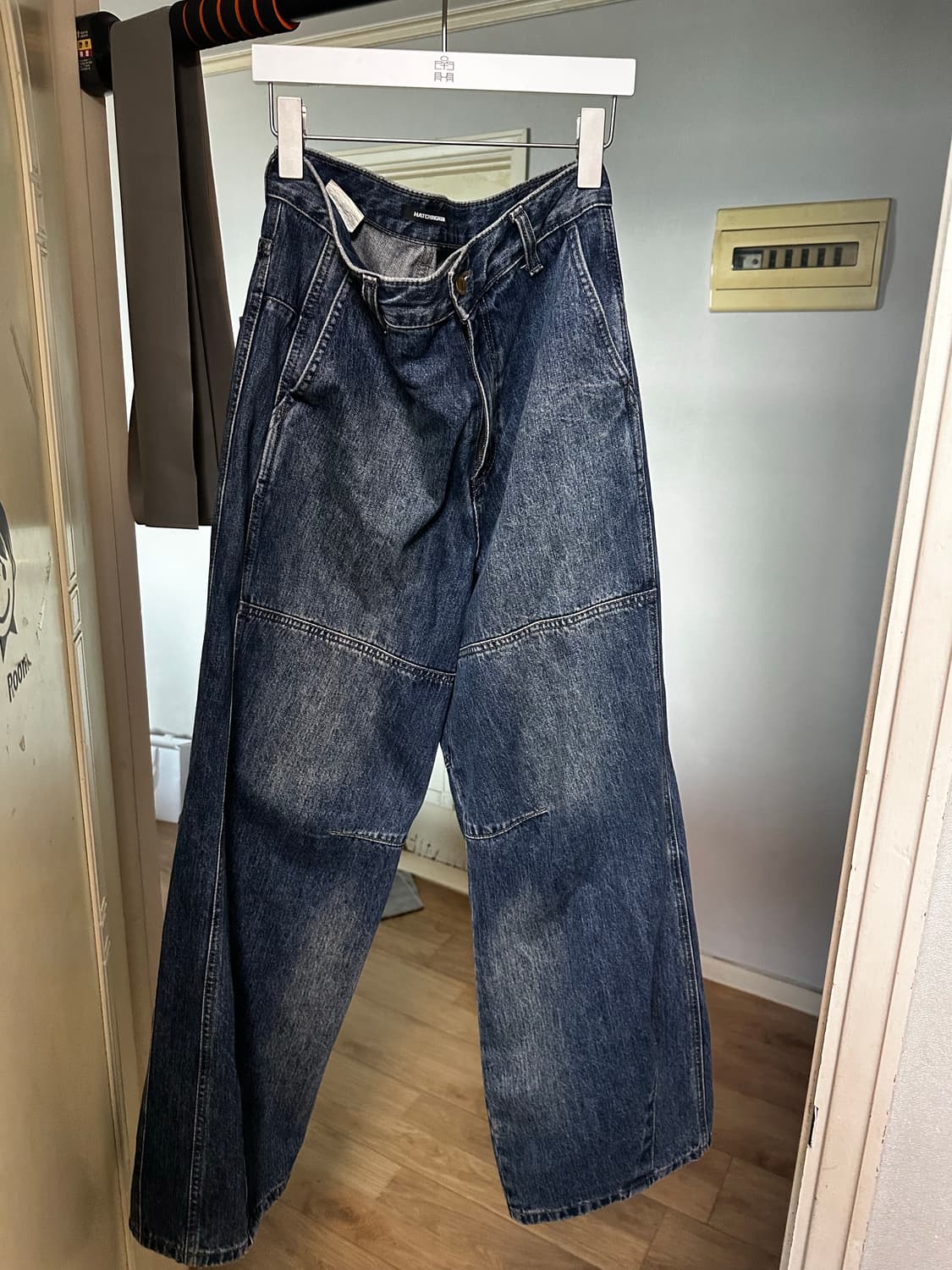 2) 해칭룸 와이드 라인 진 블루 상품이미지2