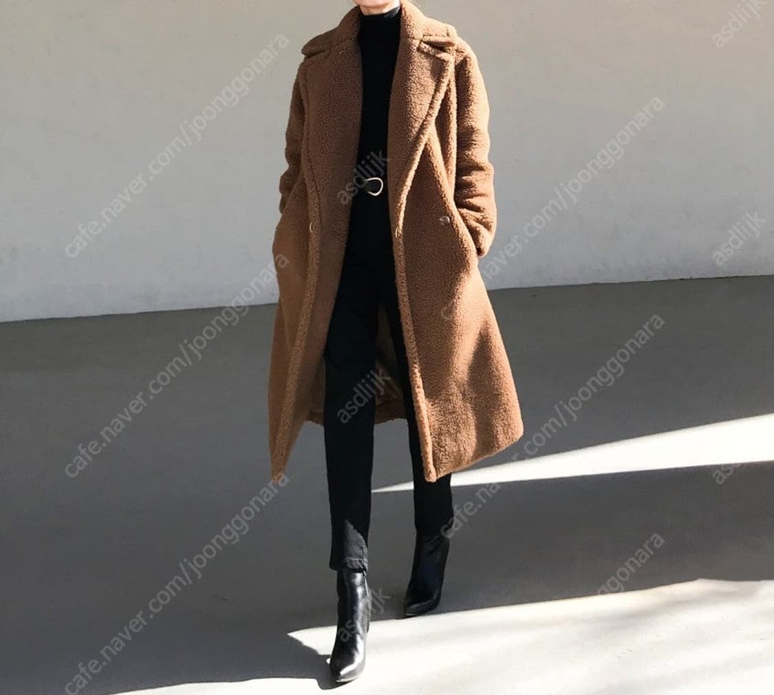 러브민(LVM) 테디베어 코트 숏버전 2사이즈 상품이미지1