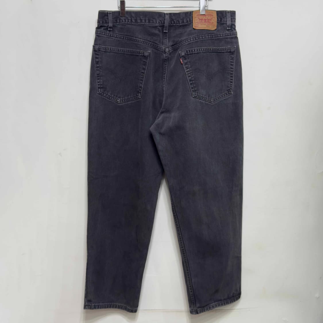 00s 리바이스 550 흑청 데님팬츠 W40 L30 상품이미지7