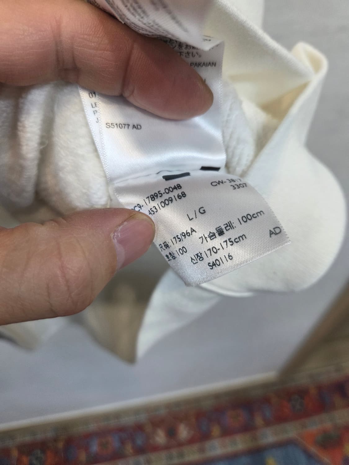 리바이스 스누피 기모 맨투맨 Lg 상품이미지4