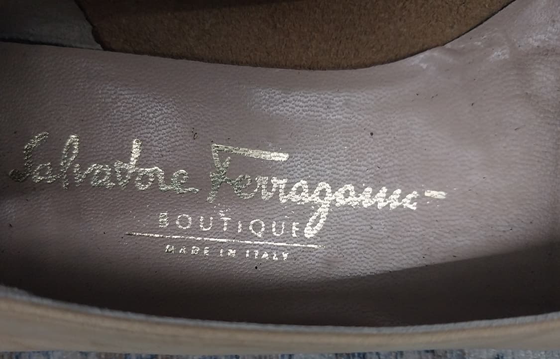 페레가모 스웨이드 바라 펌프스 6사이즈 상품이미지8