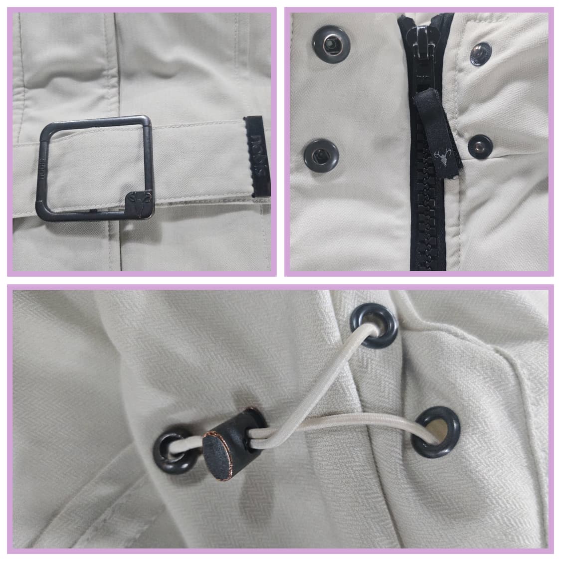 노비스 아스트리드 라이트그레이 패딩  XS 상품이미지8