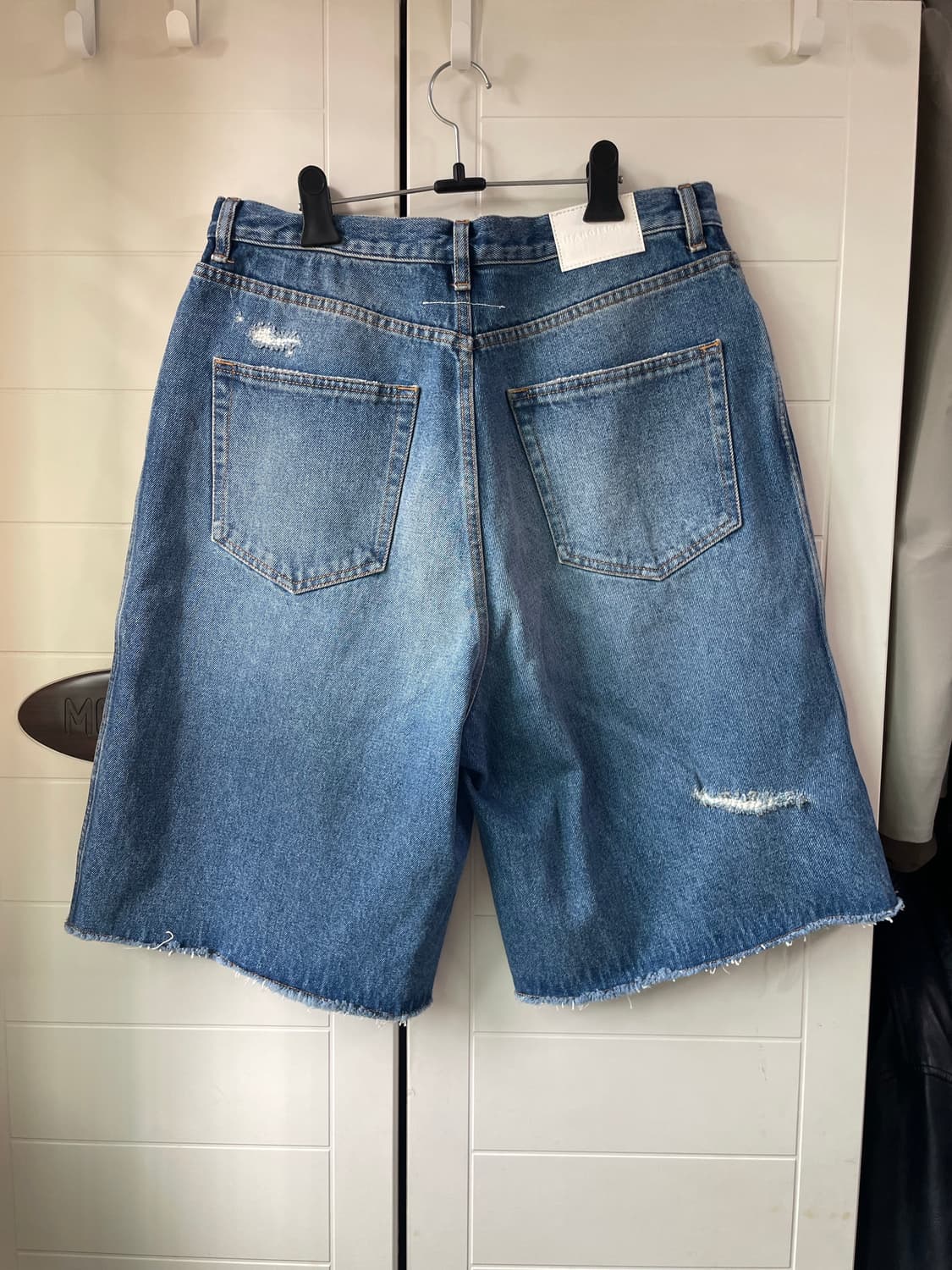 [32] MM6 메종 마르지엘라 데님 버뮤다 쇼츠 새제품 상품이미지6