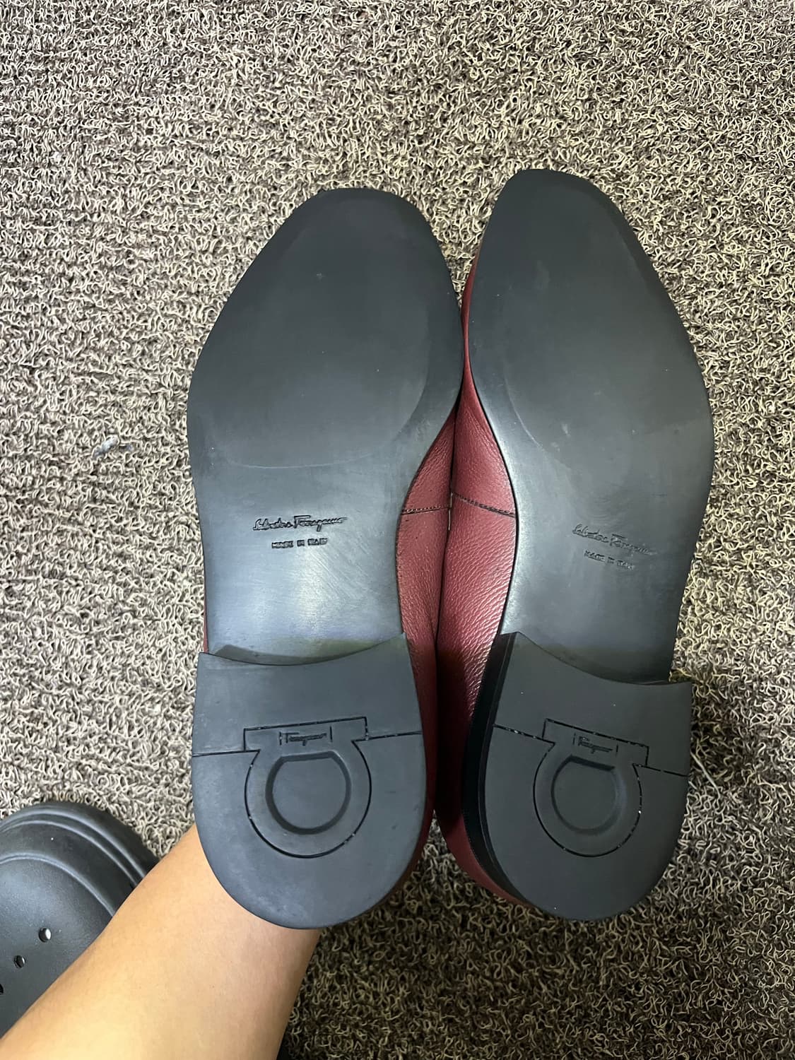 Salvatore Ferragamo 간치니 로퍼 / 버건디 / 9 X 상품이미지8