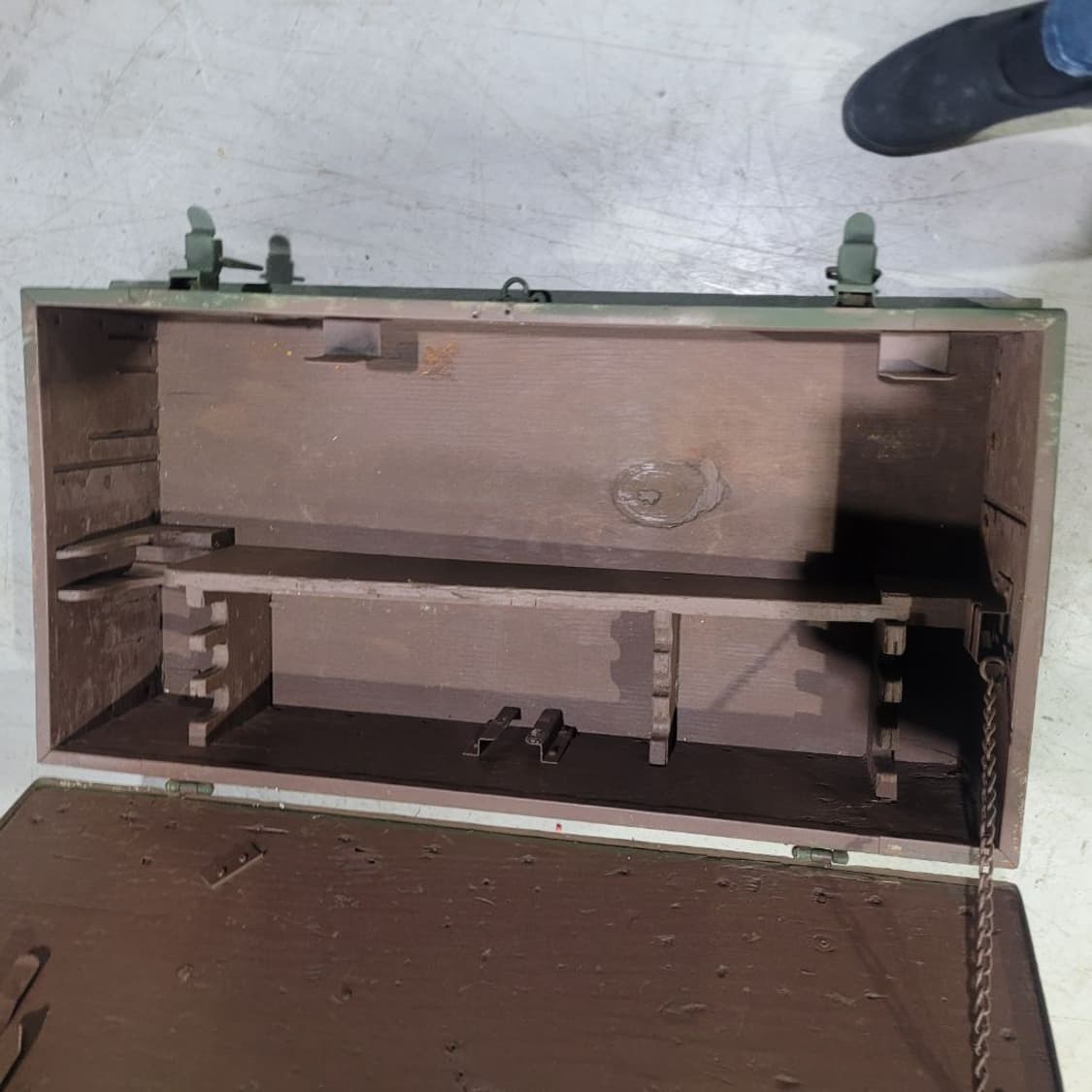 미 빈티지 우드 군용 박스
 상품이미지6