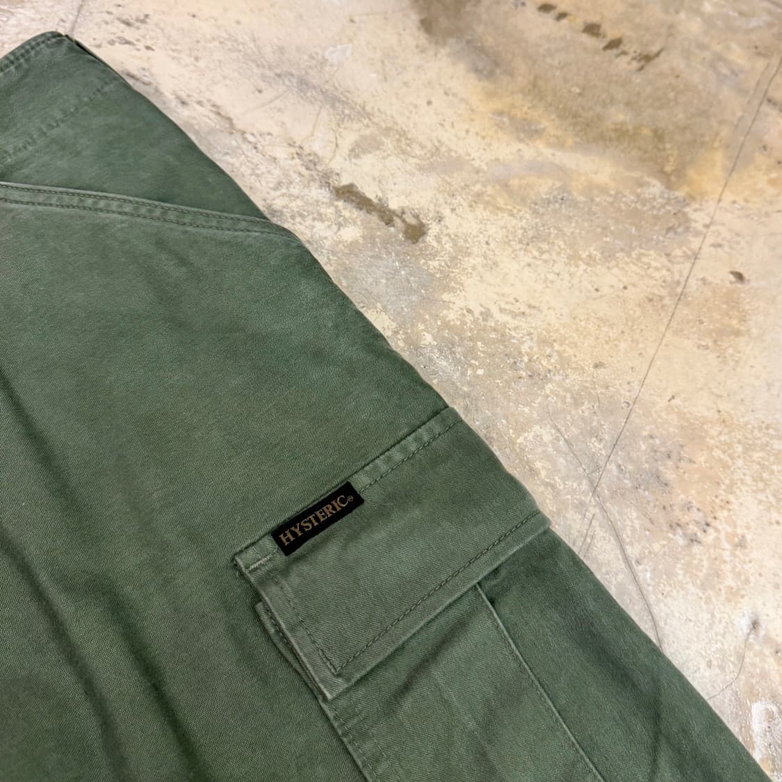 히스테릭글래머 6포켓 M51 카고 팬츠 카키 상품이미지3