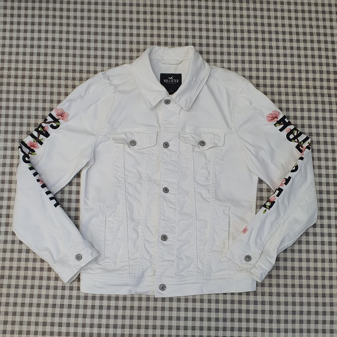 홀리스터 스판 데님 청자켓 남자95 상품이미지1