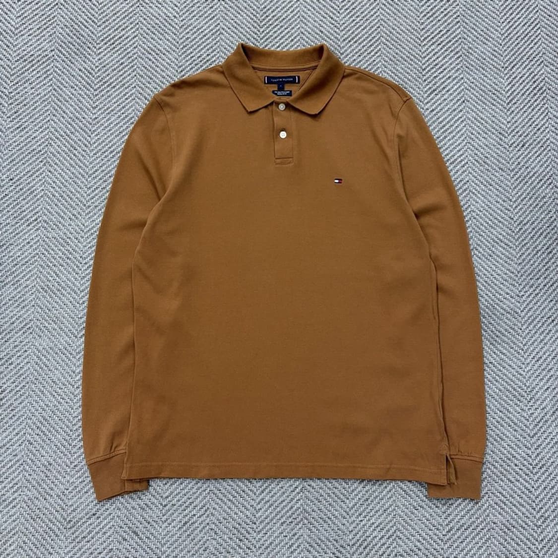 타미힐피거 베이직 로고 피케티셔츠 v2941 상품이미지1