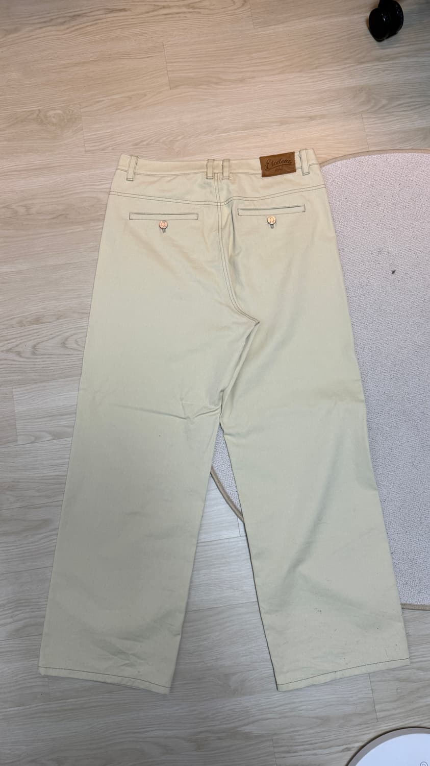 etce 코튼 크림팬츠 상품이미지2