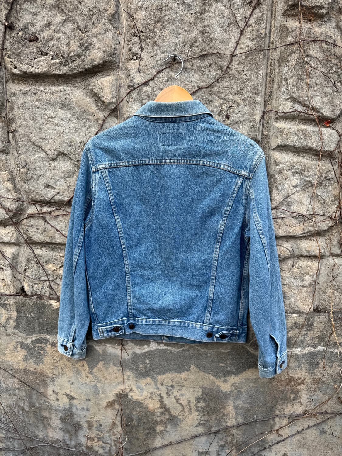 80s 리바이스 빈티지 3세대 워싱 데님 트러커 자켓 40 상품이미지2