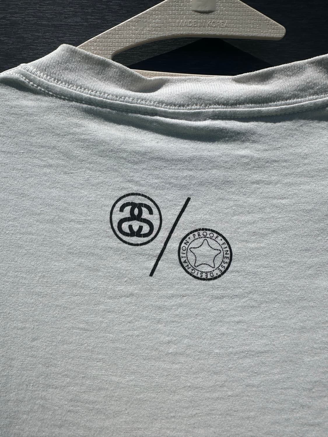 90s Stussy x Finesse S 1/2 t shirt 상품이미지4