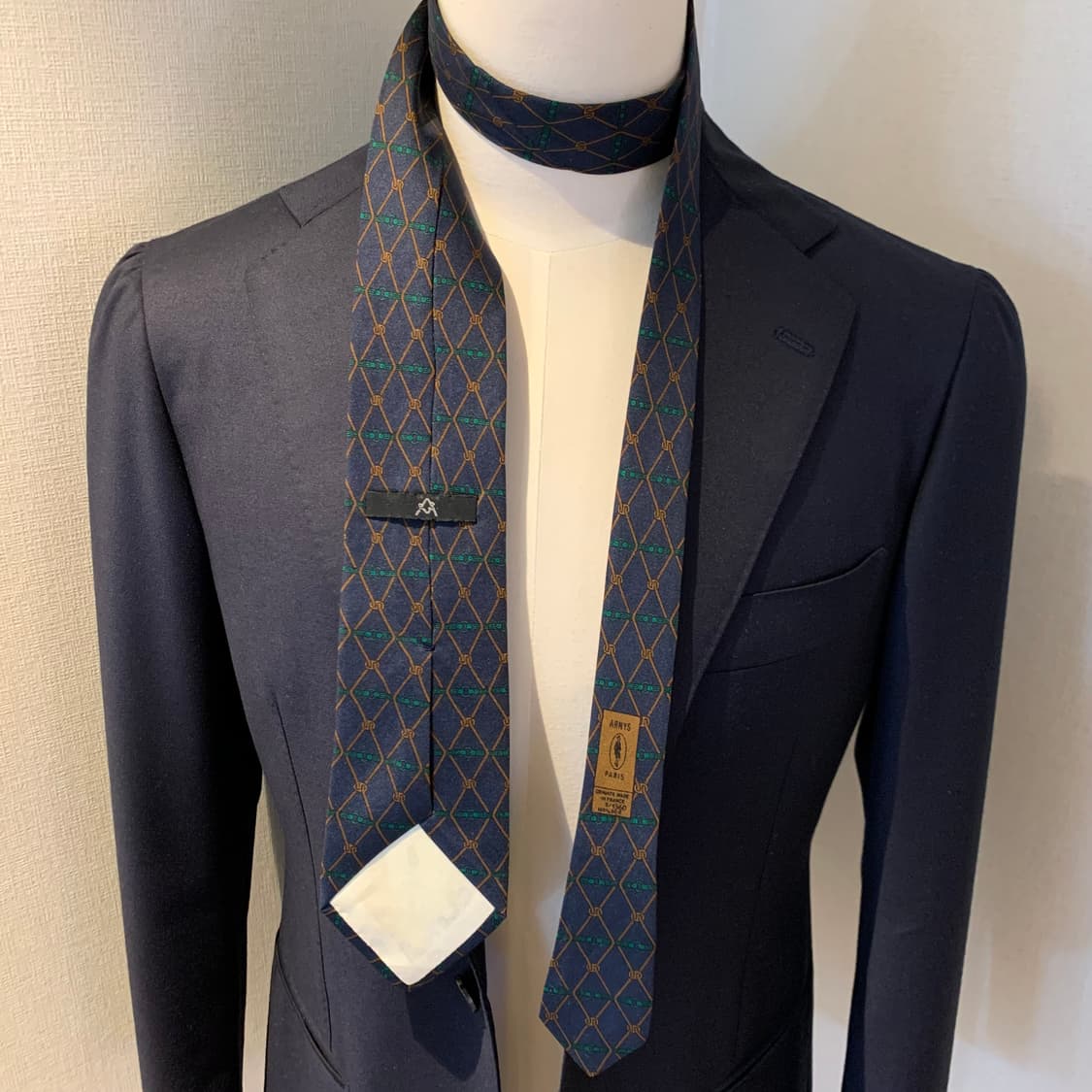 아르니스(Arnys) 프랑스 100실크 고급 명품넥타이 100실크 A+ 상품이미지2