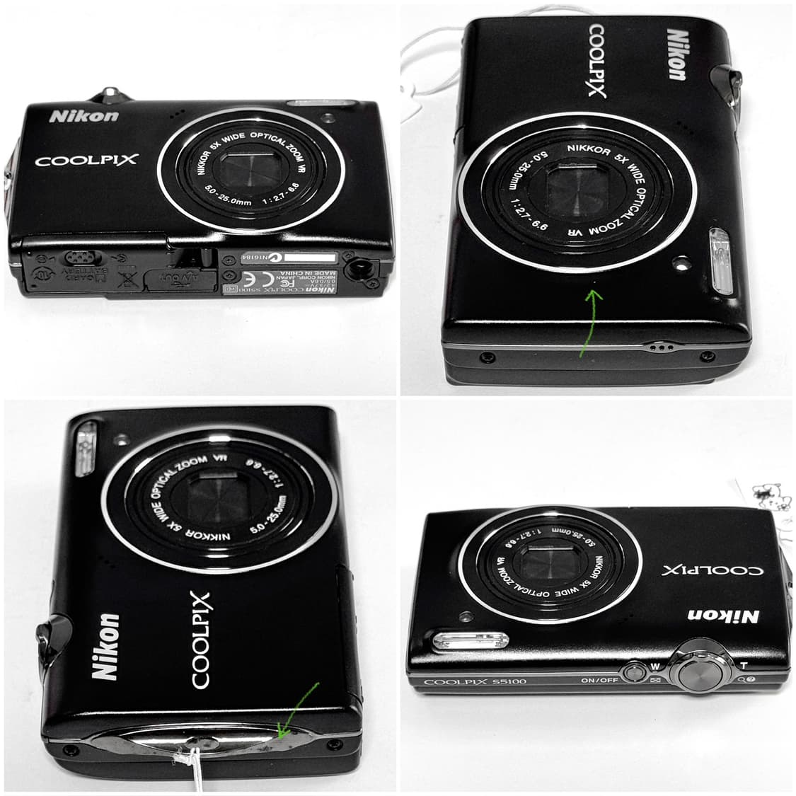니콘 쿨픽스 S5100 블랙 빈티지디카 상품이미지3