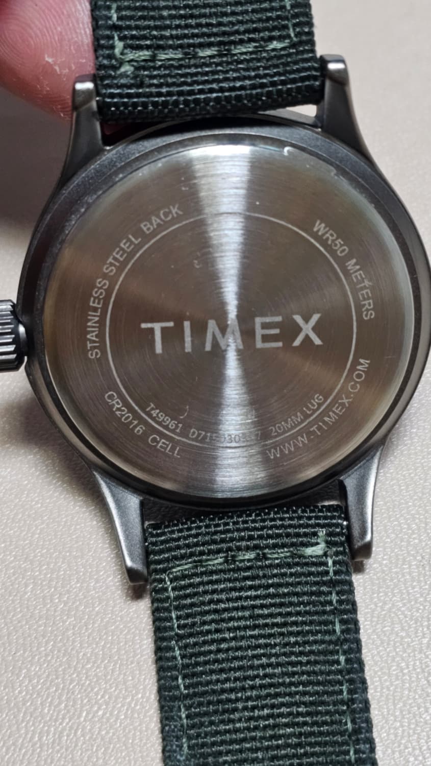 타이멕스 익스페디션 스카우트 40mm 그린블랙그레이 상품이미지3