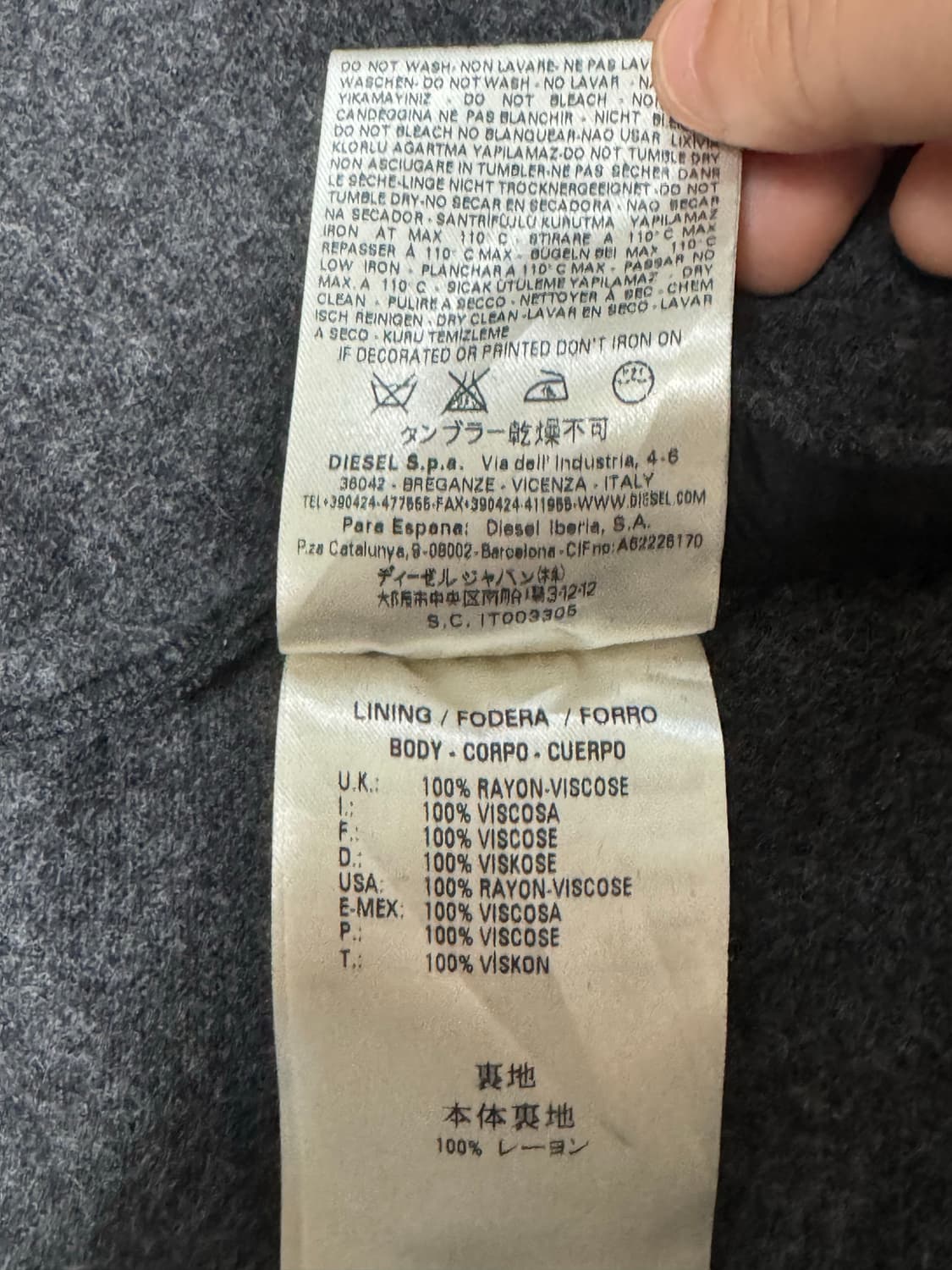 디젤 블레이져 상품이미지4