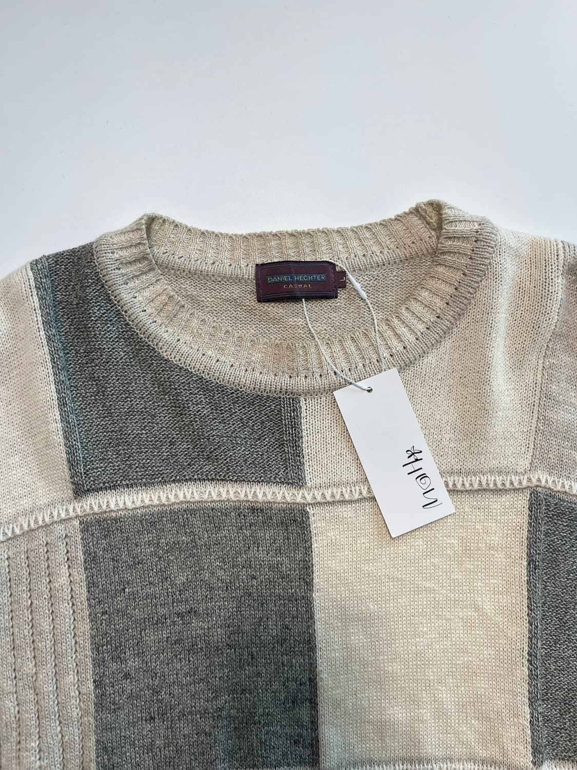 패치워크 블록 니트 상품이미지9