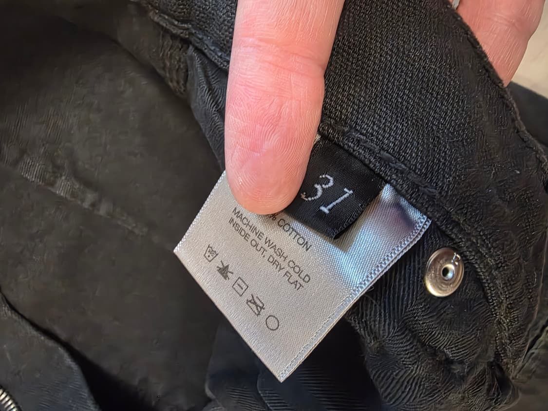 앙팡리쉬데프리메 ERD 스트레이트 디스트레스 더블니 카펜터 31 사이즈 상품이미지5