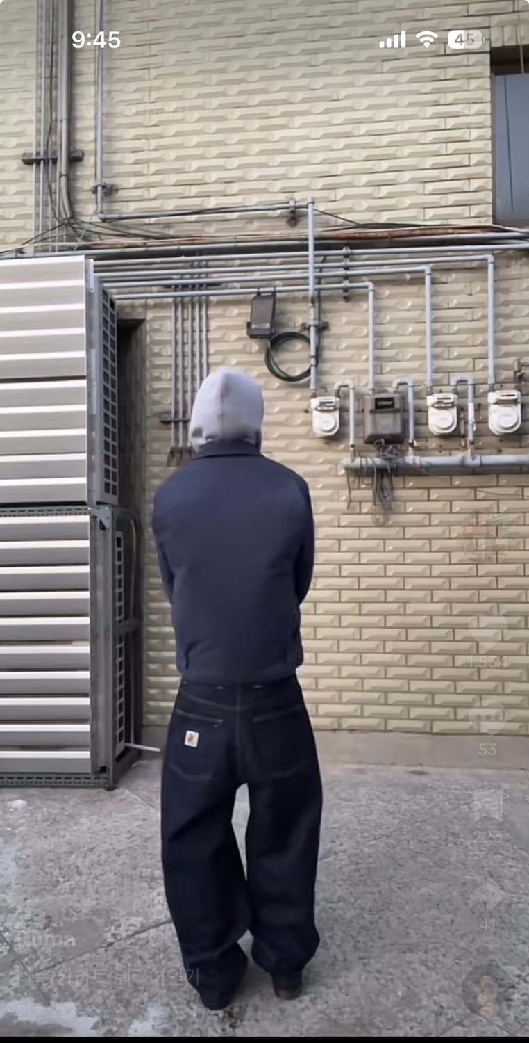 칼하트WIP 브랜든 스미스 린스드 팬츠 상품이미지2