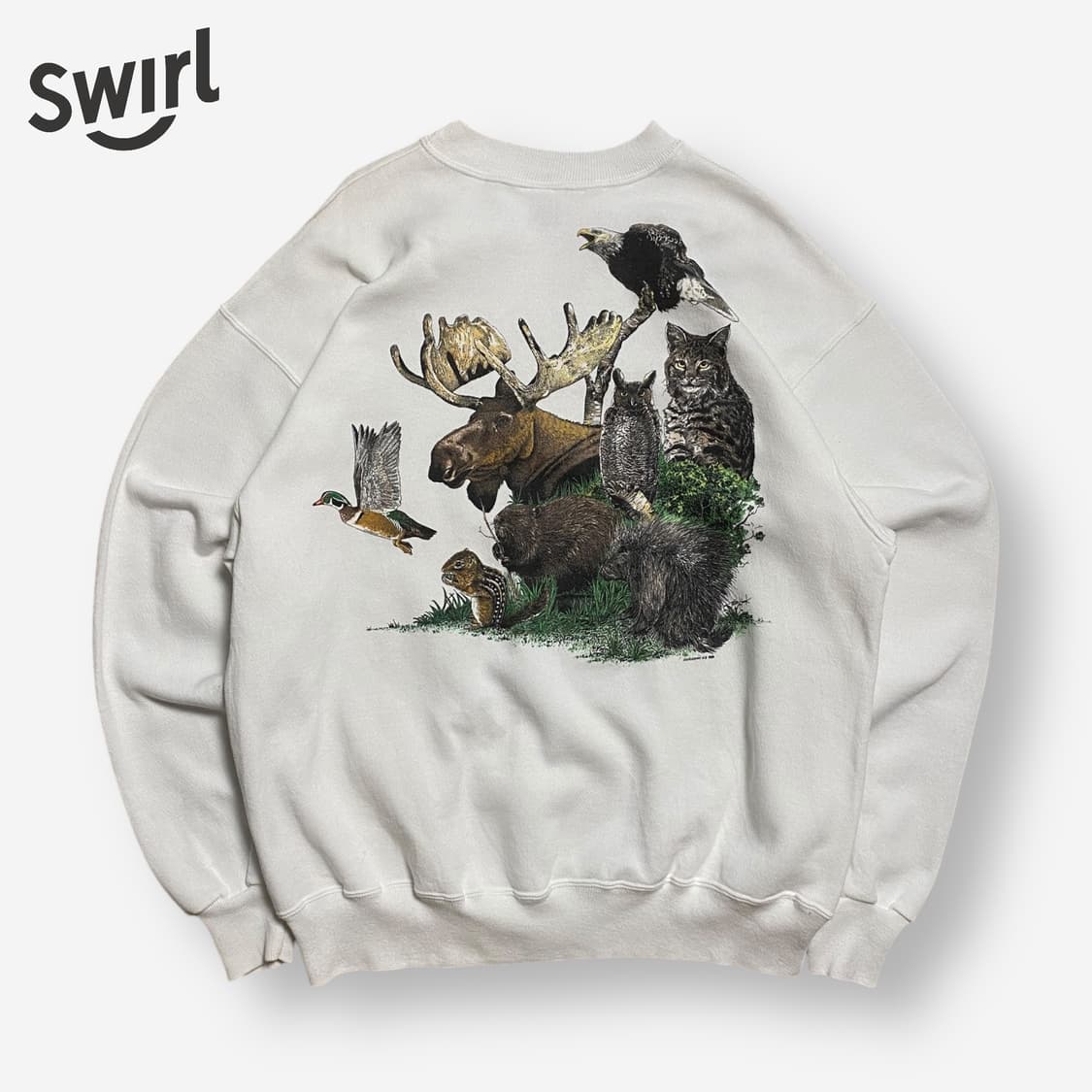 🌊Hanes 50/50 animal sweatshirts 상품이미지3