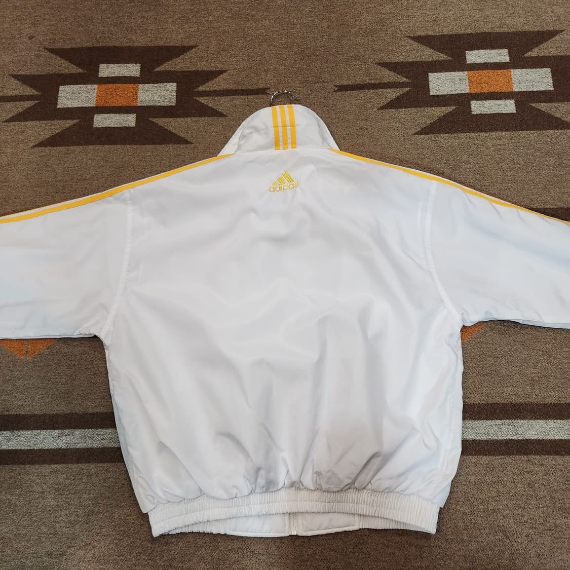 아디다스 90s 올드스쿨 바람막이 L 화이트옐로우 상품이미지3