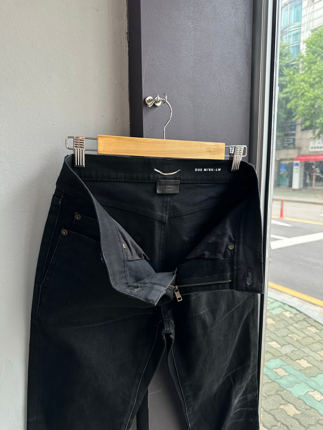 29~30/ 생로랑 13FW 에디슬리먼 블랙 팬츠 상품이미지6
