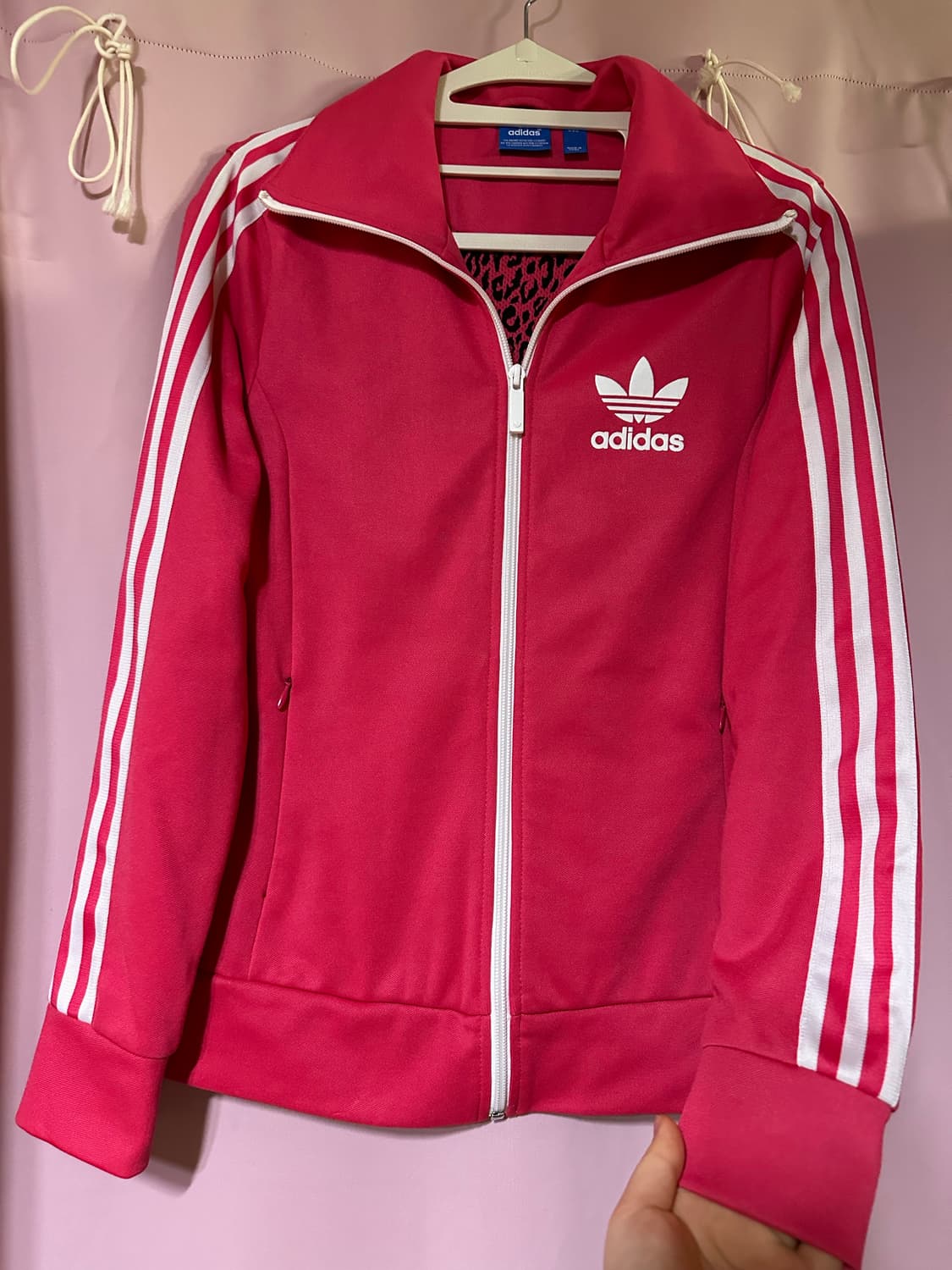 아디다스져지 아디다스 유로파 핑크 트랙탑 불꽃 파이어버드 집업 대장 상품이미지1