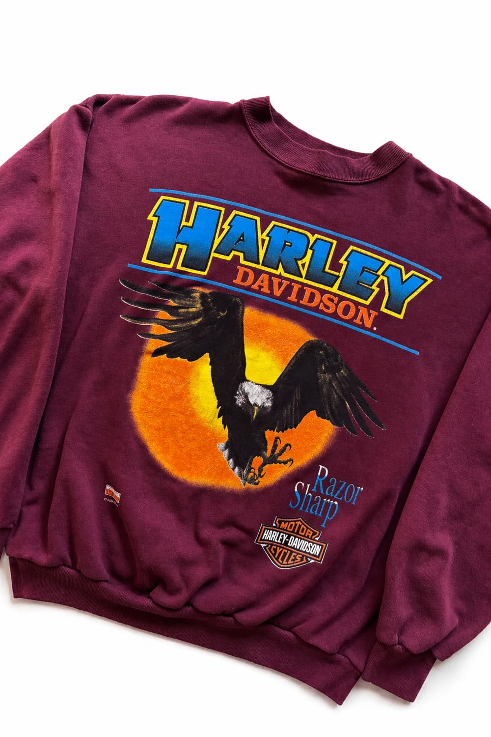 할리 데이비슨 프린팅 스웻셔츠 L 상품이미지2