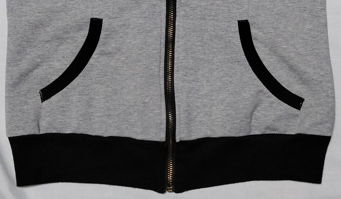 나이키 골드 지퍼 후드 집업 - 그레이 (M) 상품이미지3