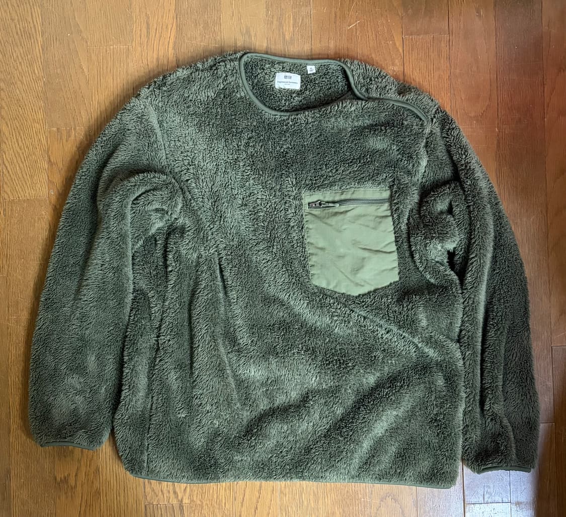 유니클로X엔지니어드 가먼츠 콜라보 후리스 상품이미지2