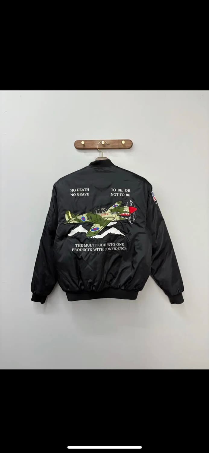 어커버 MA-1 니들워크 패딩 H982 상품이미지6