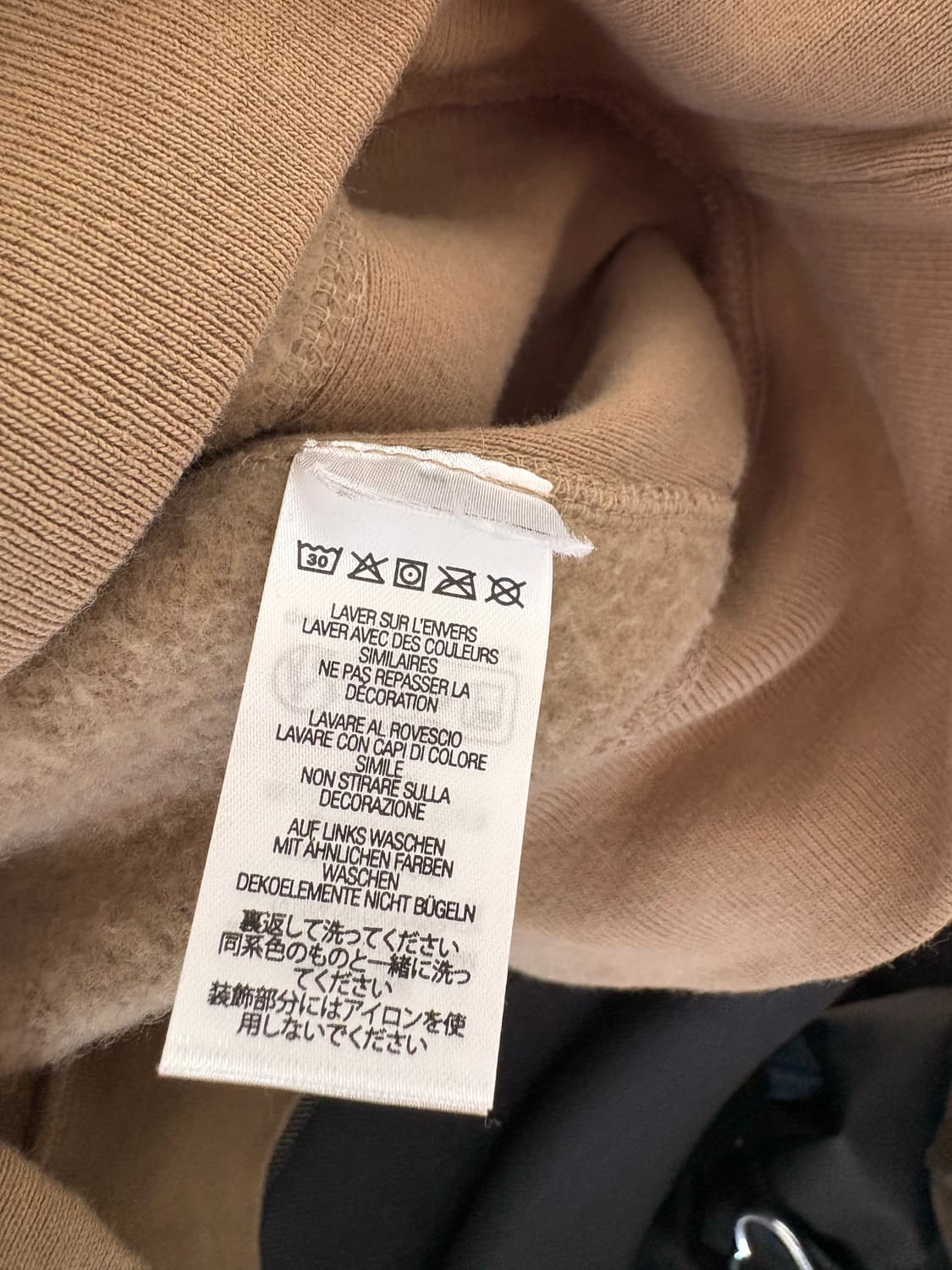 슈프림 박스로고 후드 스웨트셔츠 다크 샌드 L 상품이미지10