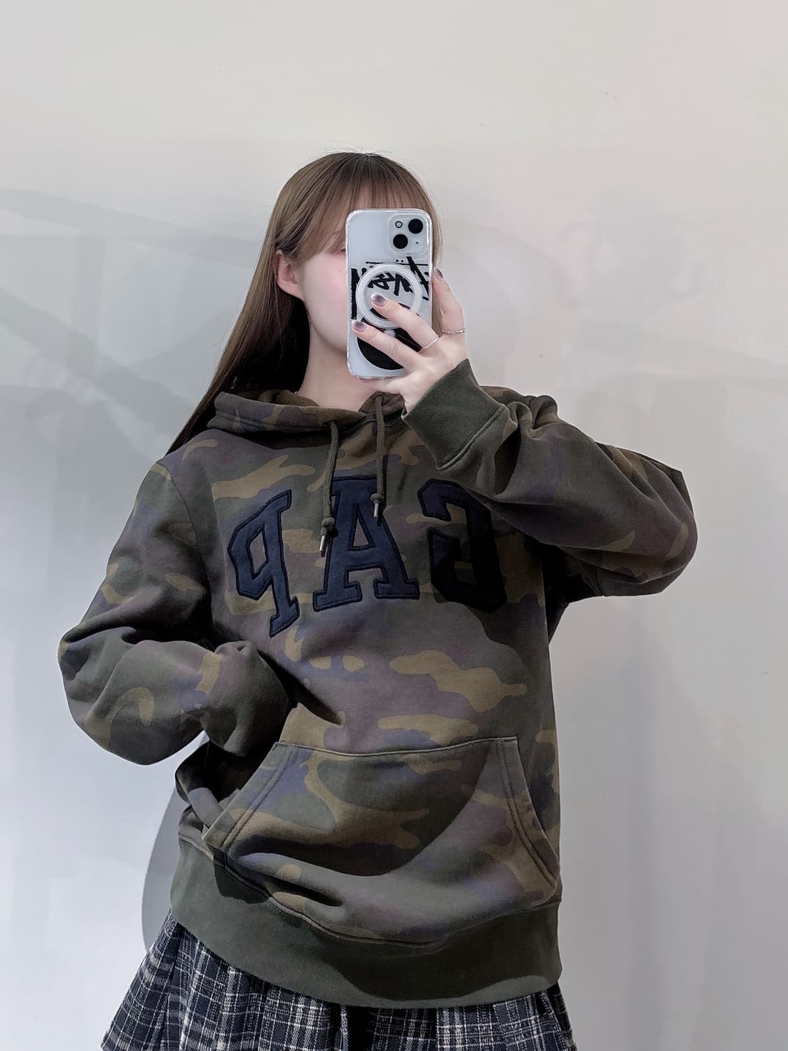 갭 카모 후드 상품이미지1
