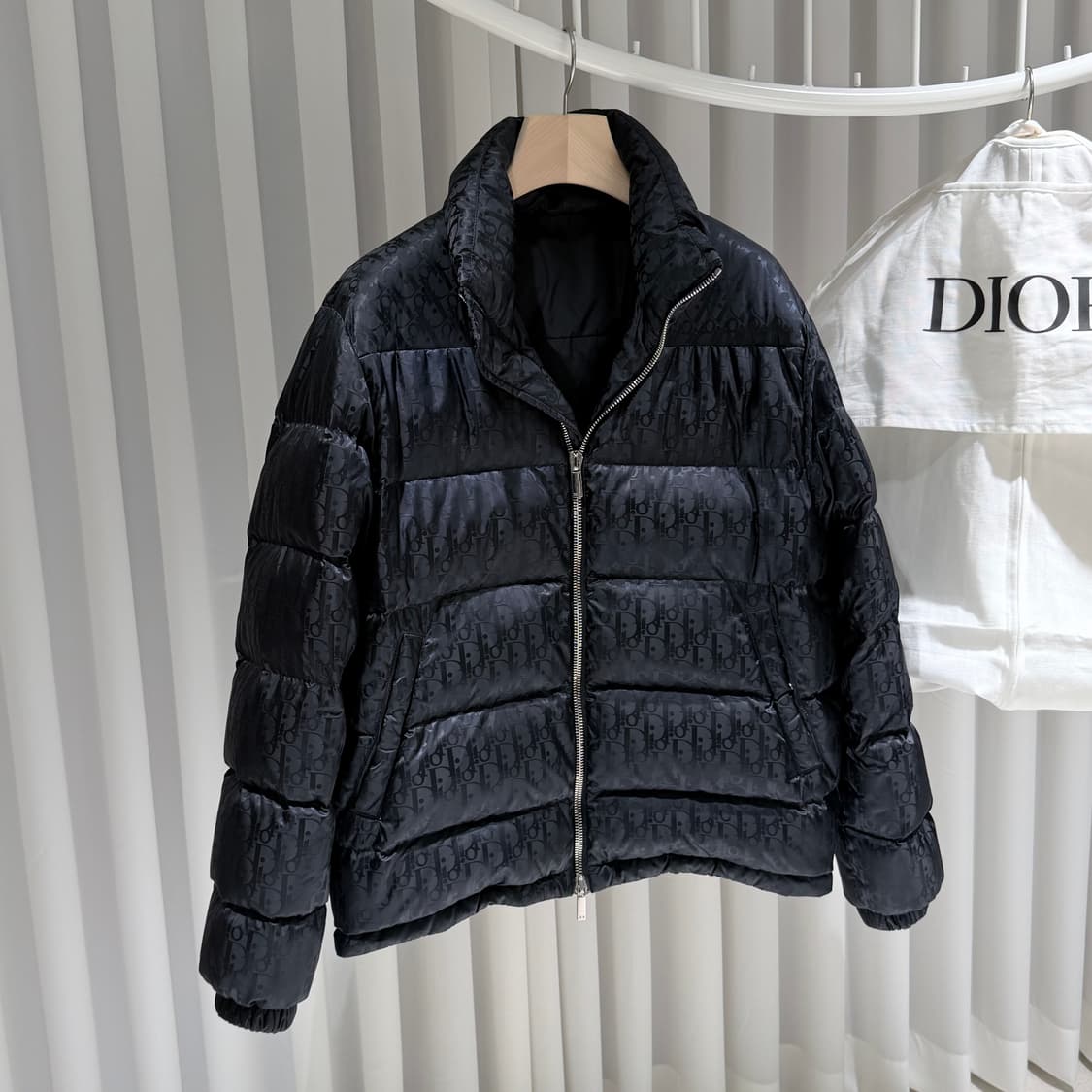 (A+/48) / 디올 오블리크 블랙 패딩 상품이미지3