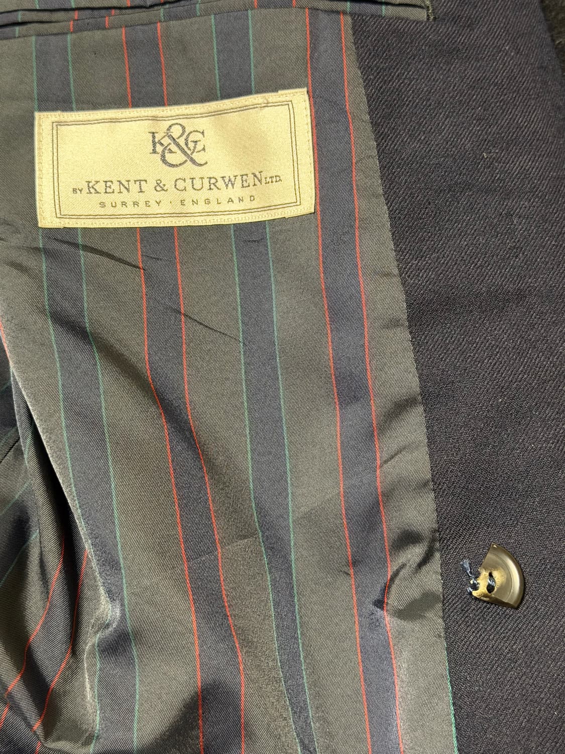 켄트 앤 커웬 금장 더블 블레이저 상품이미지8