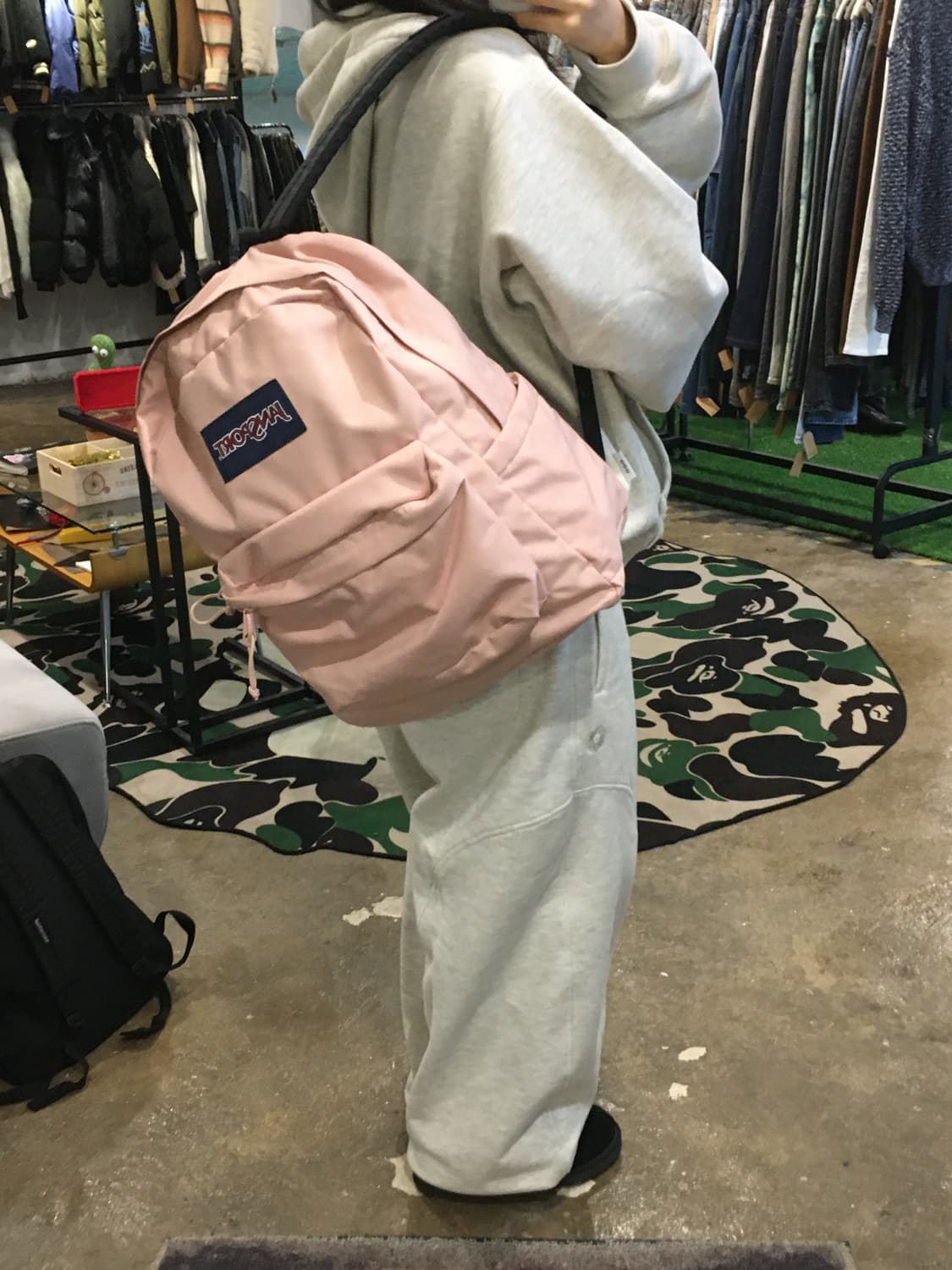 잔스포츠 백팩 핑크 상품이미지4