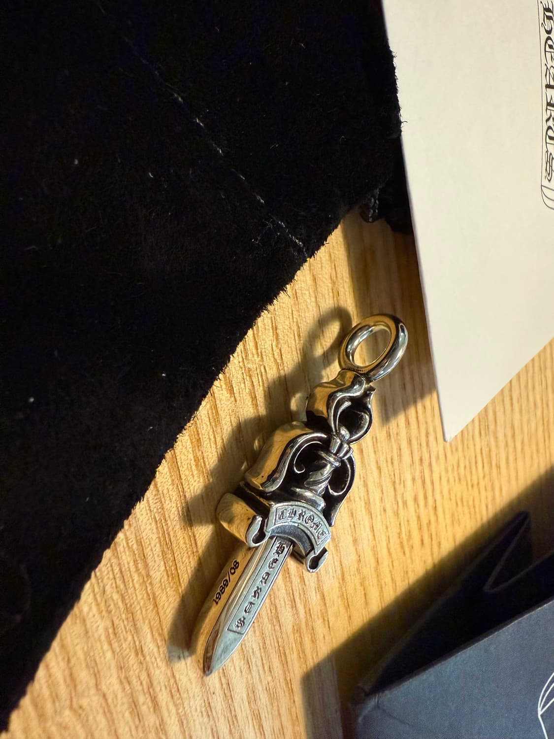 새상품 크롬하츠 더블 대거 펜던트 상품이미지1