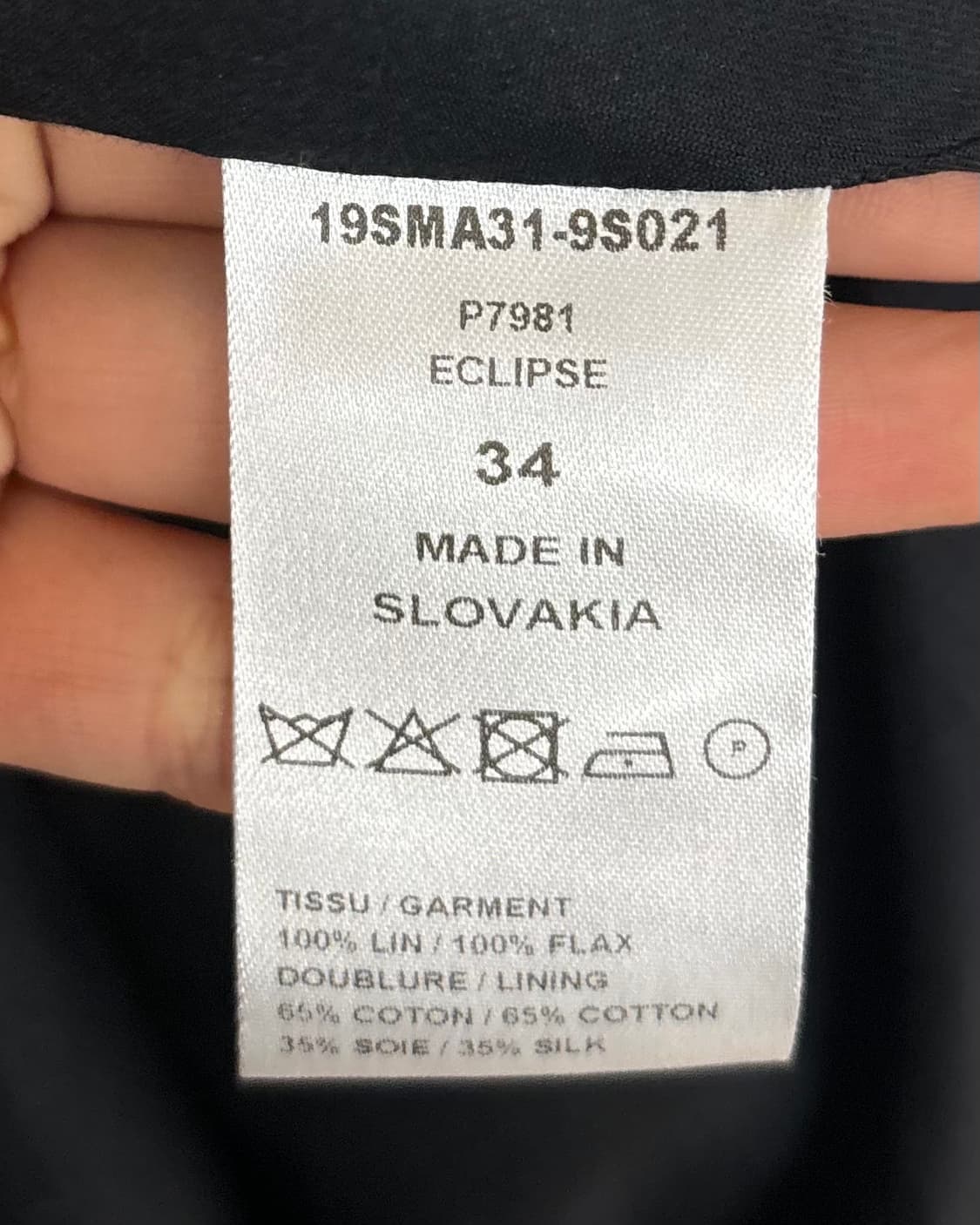 끌로에 네이비 도트 자켓 상품이미지8