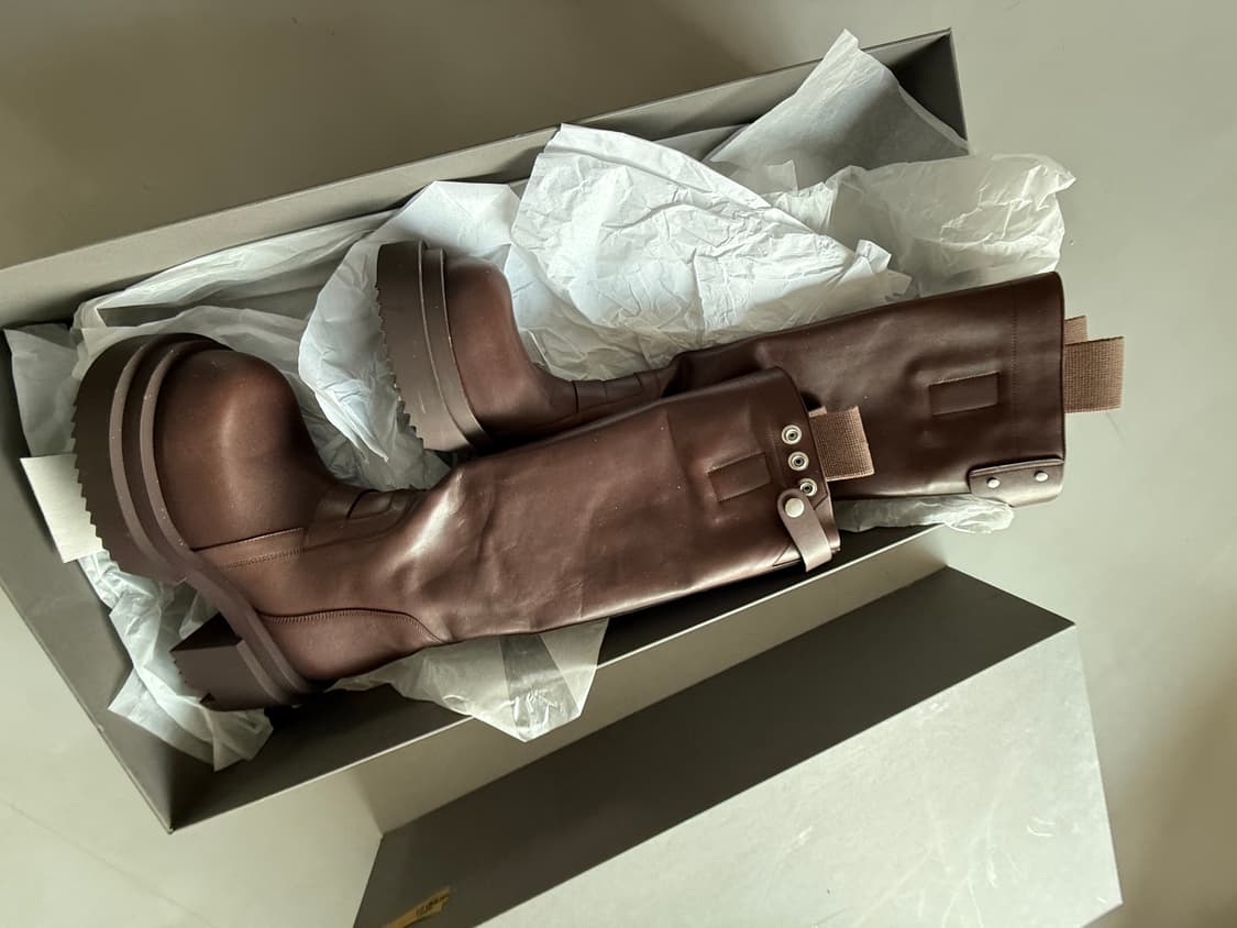 Ss2025 갈색 부츠 37 “pull on Bogun” boots  상품이미지5