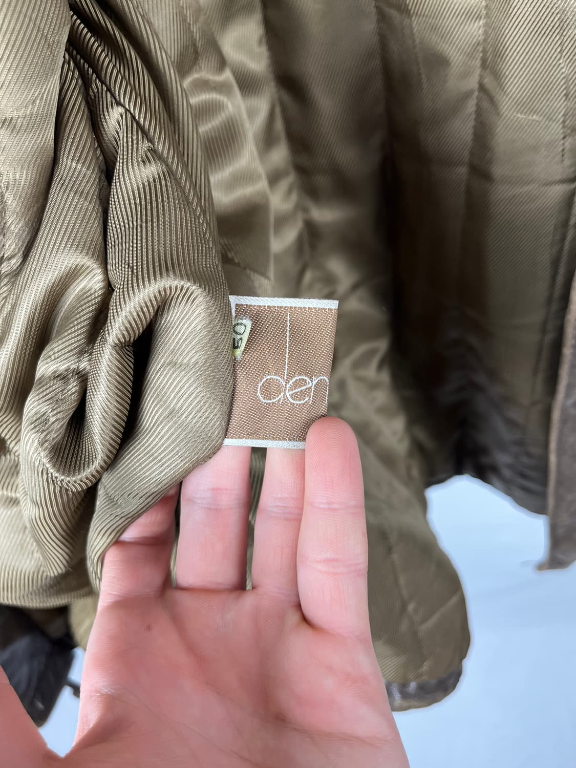 90s Italy Made 밀리터리 디테일 카코트 상품이미지10