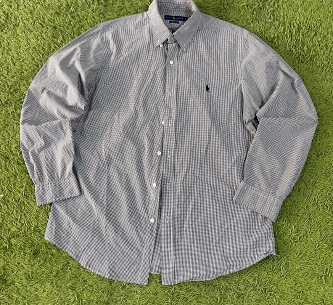 폴로 POLO 랄프로렌 체크 긴팔 셔츠 100~105 상품이미지1