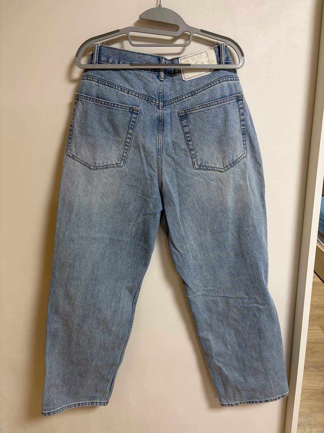 [M]디스이즈네버댓 릴렉스드 진 연청 데님 팬츠 상품이미지2