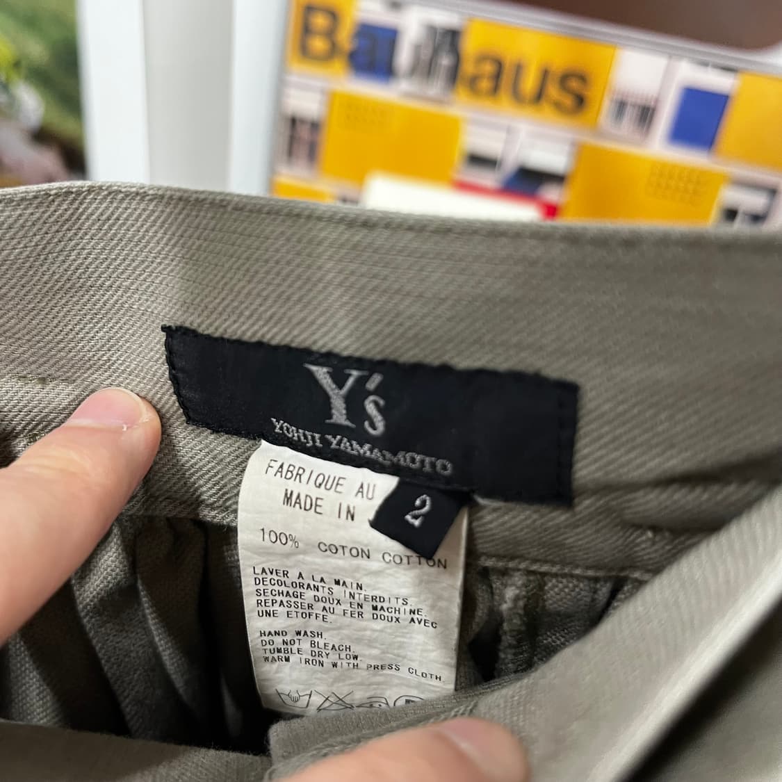 요지야마모토 코튼 스커트 2 상품이미지3