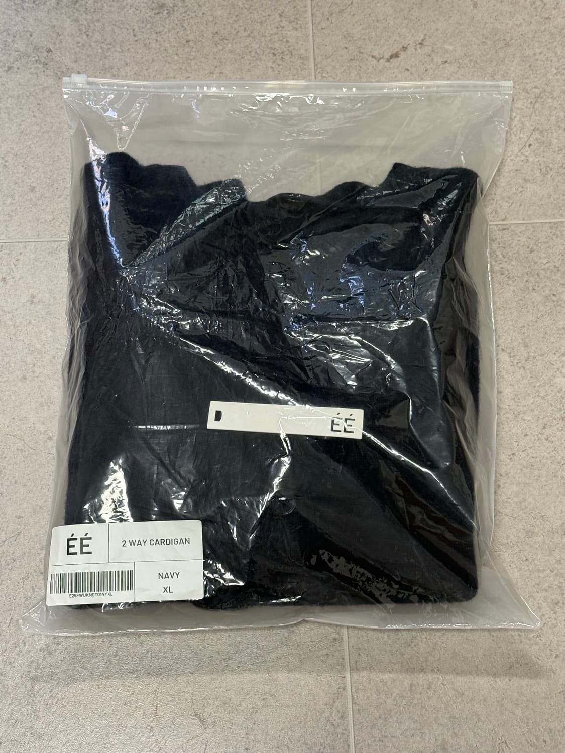 EE 2-way 가디건 네이비 XL 상품이미지1